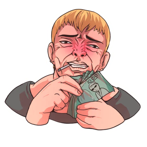 Стикерпак Onizuka для Telegram — скачать