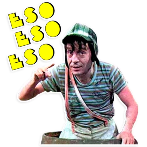 Стикерпак El Chavo del 8 для Telegram — скачать