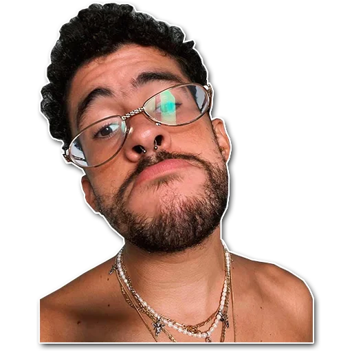 🤷‍♂️ Стикер «Bad Bunny» для Telegram