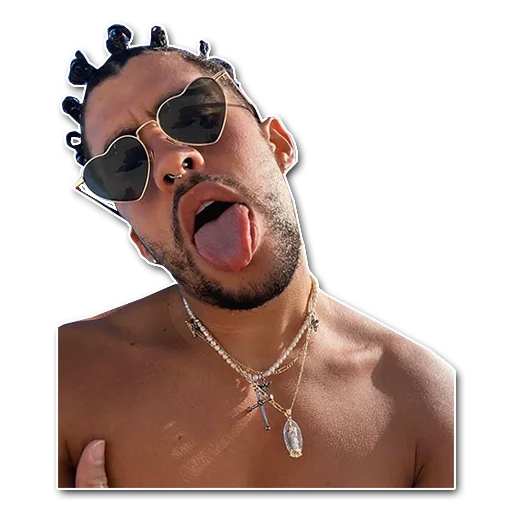 🤪 Стикер «Bad Bunny» для Telegram