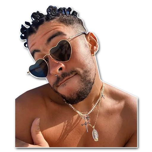 😏 Стикер «Bad Bunny» для Telegram