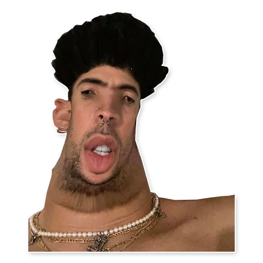 🥴 Стикер «Bad Bunny» для Telegram