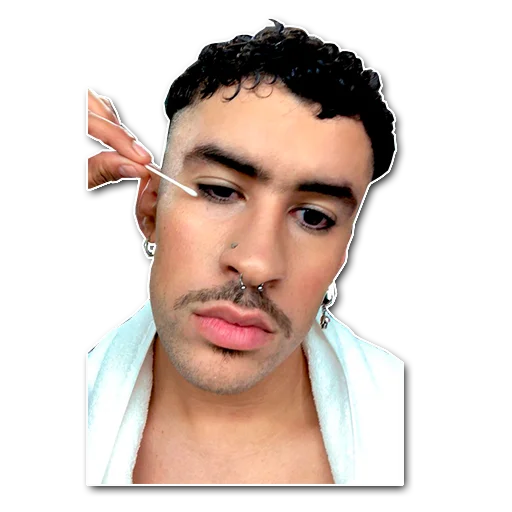 💅 Стикер «Bad Bunny» для Telegram
