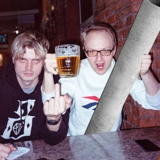 😳 Стикер «Электрофорезики» для Telegram