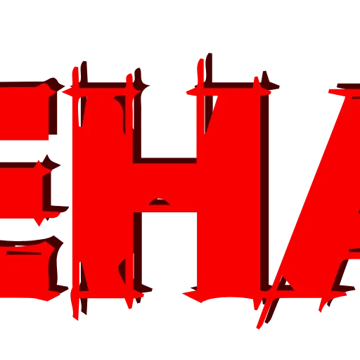 ⚡️ Эмодзи «Анимированные чб буквы и надписи» для Telegram