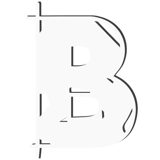 ⚡️ Эмодзи «Анимированные чб буквы и надписи» для Telegram