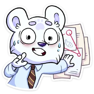 🧐 Стикер «Илай» для Telegram