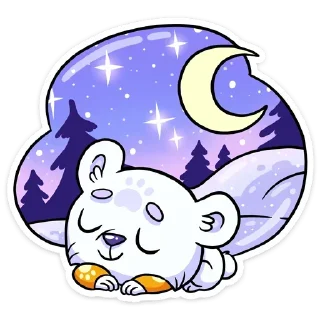 😴 Стикер «Илай» для Telegram
