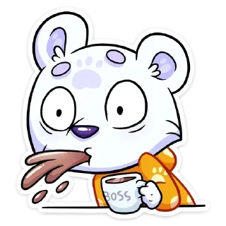 ☕️ Стикер «Илай» для Telegram