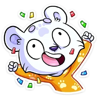 🥳 Стикер «Илай» для Telegram
