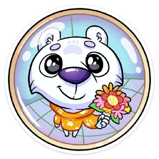 🌷 Стикер «Илай» для Telegram