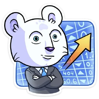 📈 Стикер «Илай» для Telegram