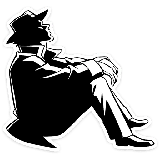 ⭐ Стикер «Элинор и Джордж» для Telegram