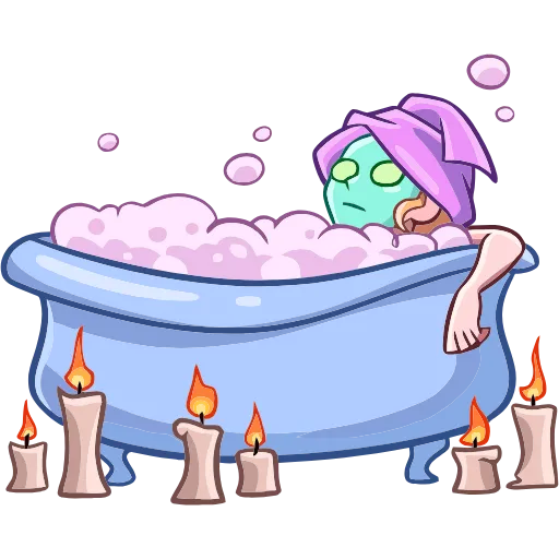 🛀 Эмодзи «Элинор» для Telegram