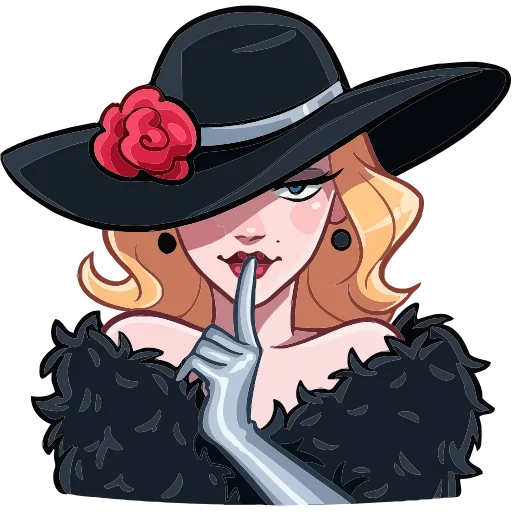 🤫 Эмодзи «Элинор» для Telegram