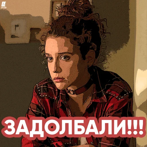 😐 Стикер «Elite Netflix» для Telegram