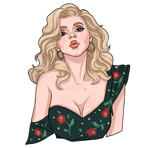 Стикерпак Elizabetprincess для Telegram — скачать