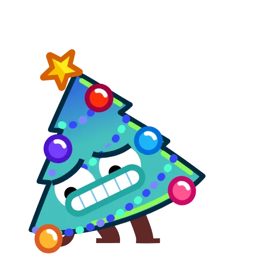 😨 Стикер «Christmas Tree» для Telegram