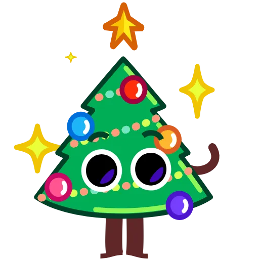 👋 Стикер «Christmas Tree» для Telegram