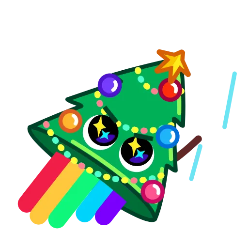 😤 Стикер «Christmas Tree» для Telegram