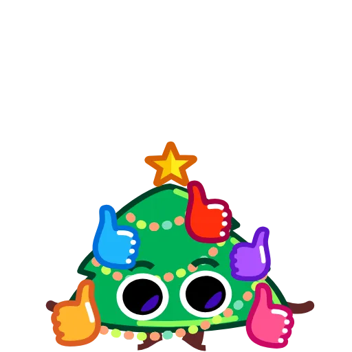 👍 Стикер «Christmas Tree» для Telegram