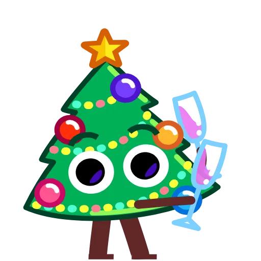 😏 Стикер «Christmas Tree» для Telegram