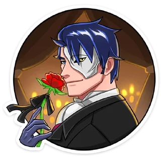 🌹 Стикер «Лорд Эллиот Без» для Telegram