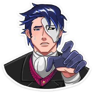 🫵 Стикер «Лорд Эллиот Без» для Telegram