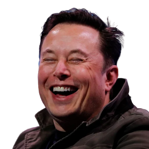 😆 Стикер «Elon Musk / Илон Маск» для Telegram