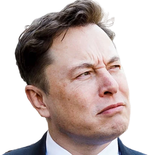 🤨 Стикер «Elon Musk / Илон Маск» для Telegram