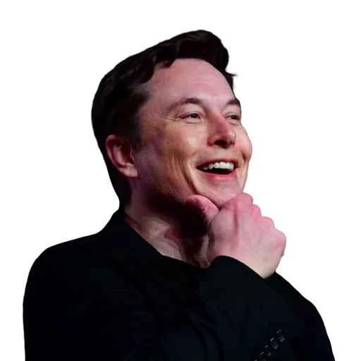 😄 Стикер «Elon Musk / Илон Маск» для Telegram