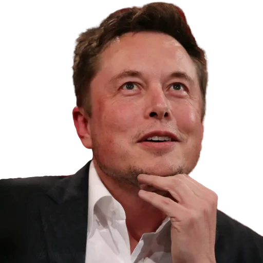 🙂 Стикер «Elon Musk / Илон Маск» для Telegram