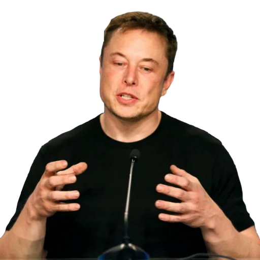 😤 Стикер «Elon Musk / Илон Маск» для Telegram