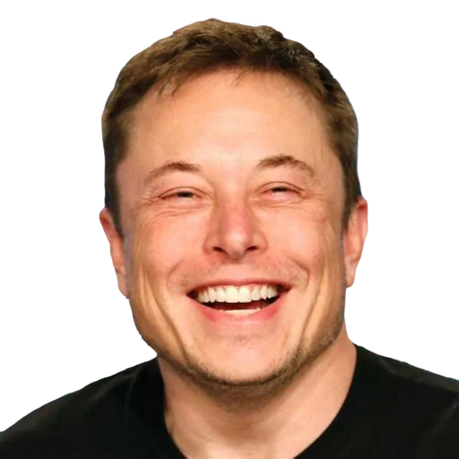 😄 Стикер «Elon Musk / Илон Маск» для Telegram