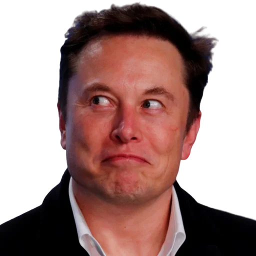 👀 Стикер «Elon Musk / Илон Маск» для Telegram