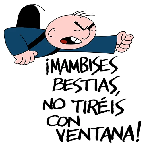 🤬 Стикер «Elpidio Valdés» для Telegram