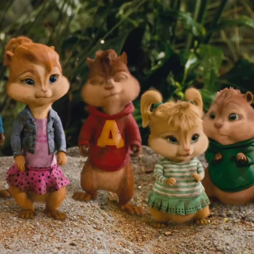 🍫 Стикер «Alvin and the Chipmunks» для Telegram