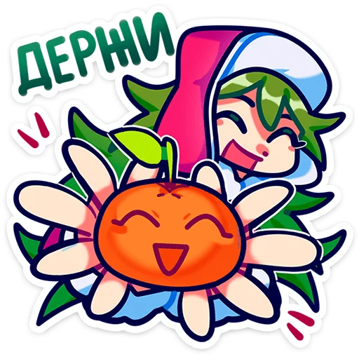 🍊 Стикер «Ёля» для Telegram
