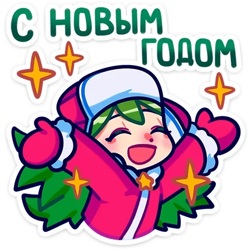 🥳 Стикер «Ёля» для Telegram