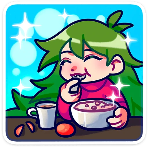 🥗 Стикер «Ёля» для Telegram