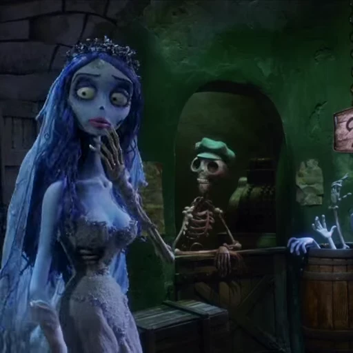 🤩 Стикер «Corpse Bride» для Telegram
