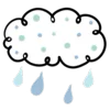 🌧 Эмодзи «Hello Kitty в синих тонах» для Telegram