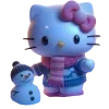 🤩 Эмодзи «Hello Kitty в синих тонах» для Telegram