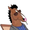 💦 Эмодзи «Bojack» для Telegram