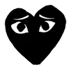 😥 Эмодзи «Comme Des Garçons» для Telegram