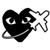 ✈ Эмодзи «Comme Des Garçons» для Telegram