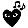 🎵 Эмодзи «Comme Des Garçons» для Telegram