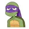 😞 Эмодзи «Tmnt» для Telegram