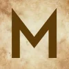 🤩 Эмодзи «Буквы в стиле - Состаренная бумага» для Telegram