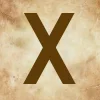 🤩 Эмодзи «Буквы в стиле - Состаренная бумага» для Telegram